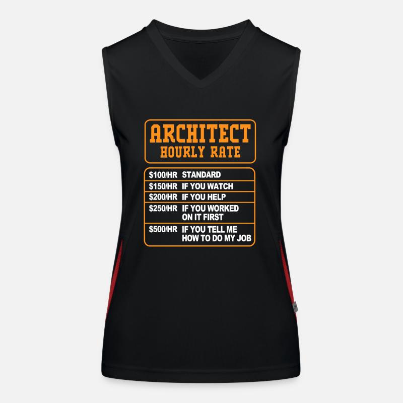 Architecture Women's Functional Contrast Tank Top