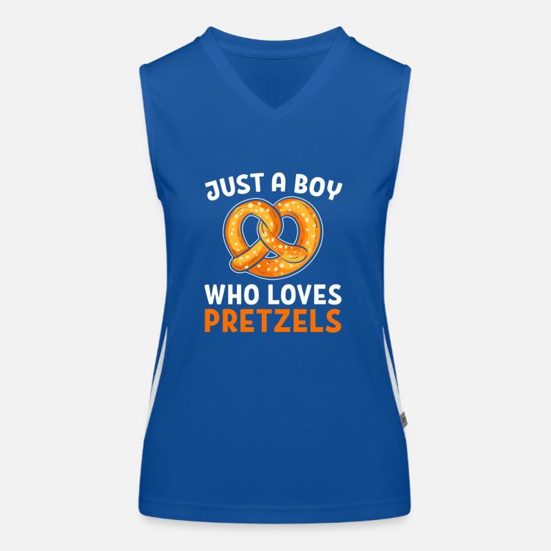 Brezel Funktionelles Kontrast-Tank Top für Frauen