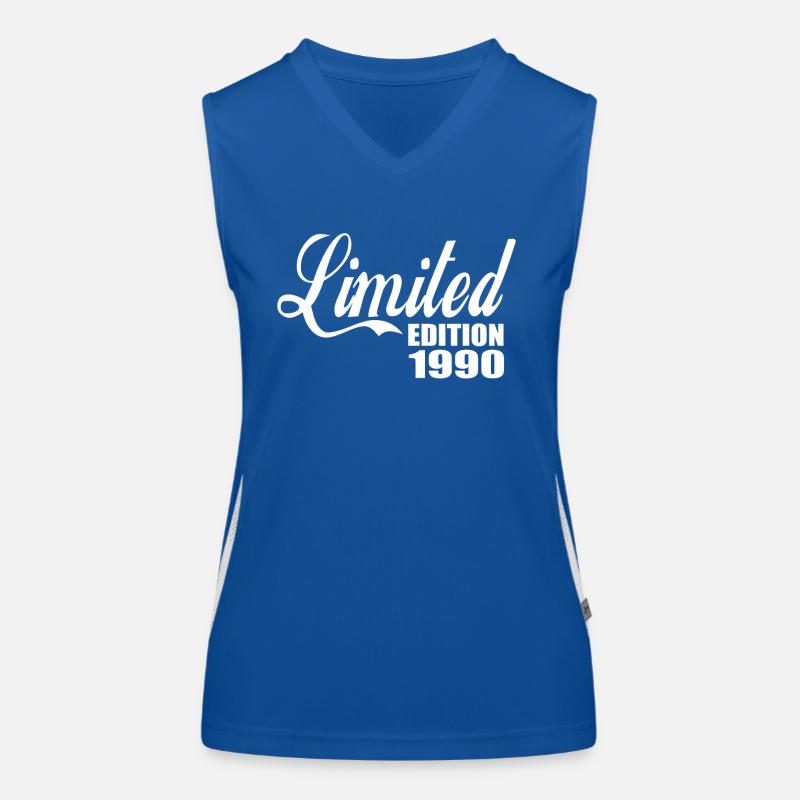 Edition limitée 1990 Débardeur respirant contrasté Femme