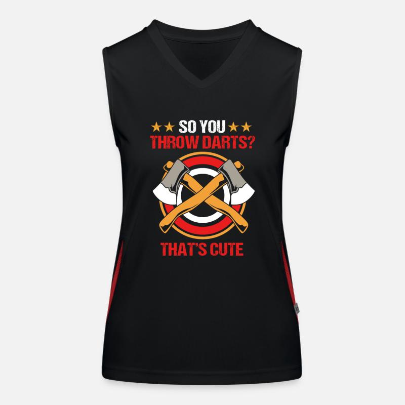 Axt Funktionelles Kontrast-Tank Top für Frauen