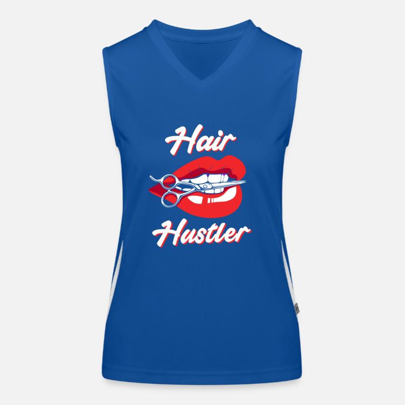 Esthéticienne Coiffeuse Coiffeuse Débardeur respirant contrasté Femme