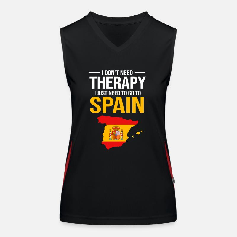 Espagne Débardeur respirant contrasté Femme