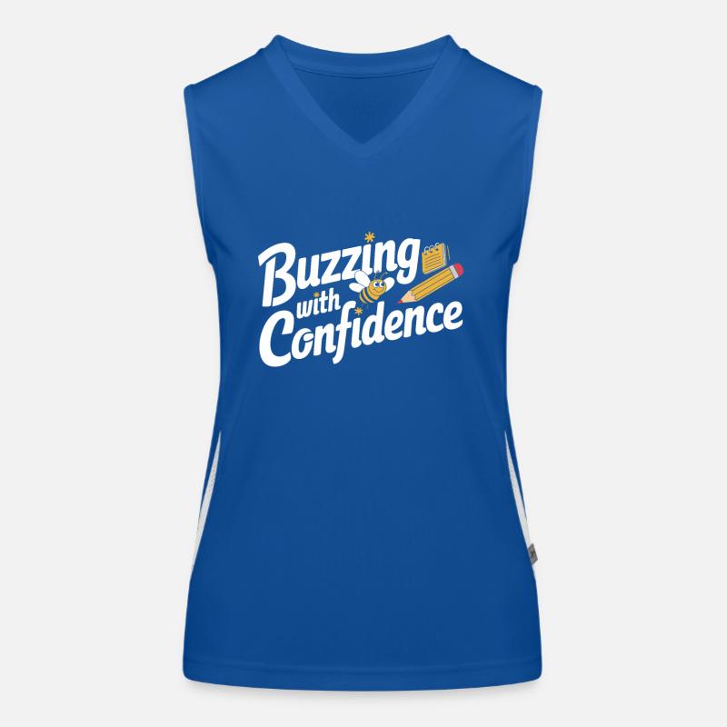 Spelling Contest Championship Word Nerd Women's Functional Contrast Tank Top