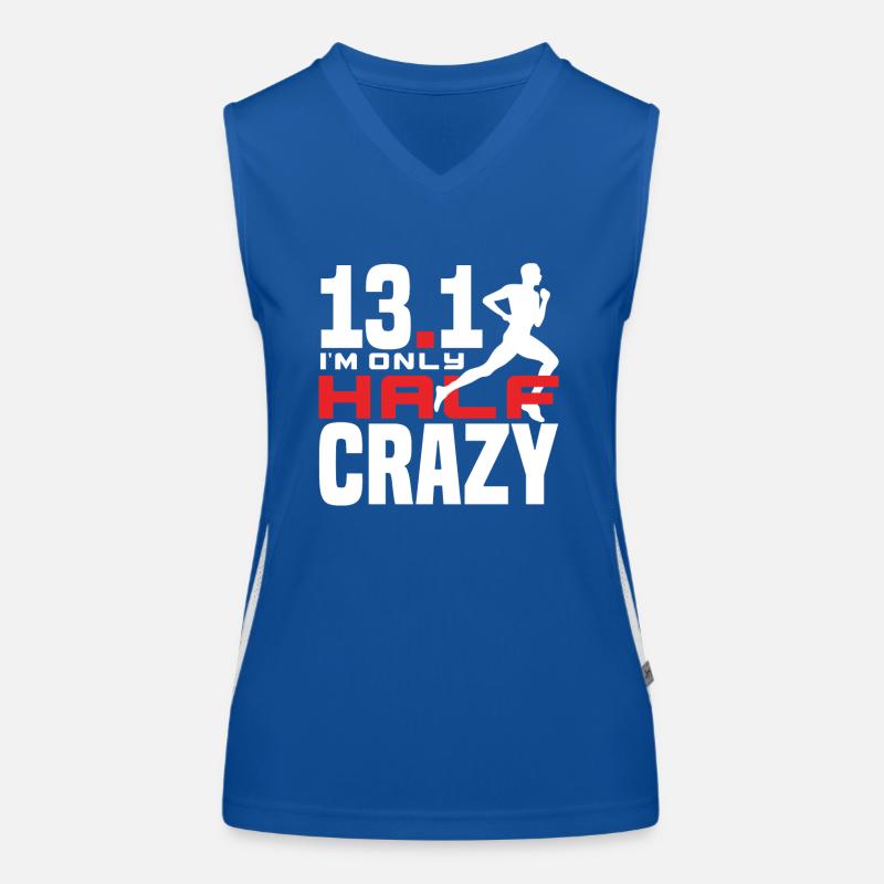 13.1 I'm Only Half Crazy Running Women's Functional Contrast Tank Top