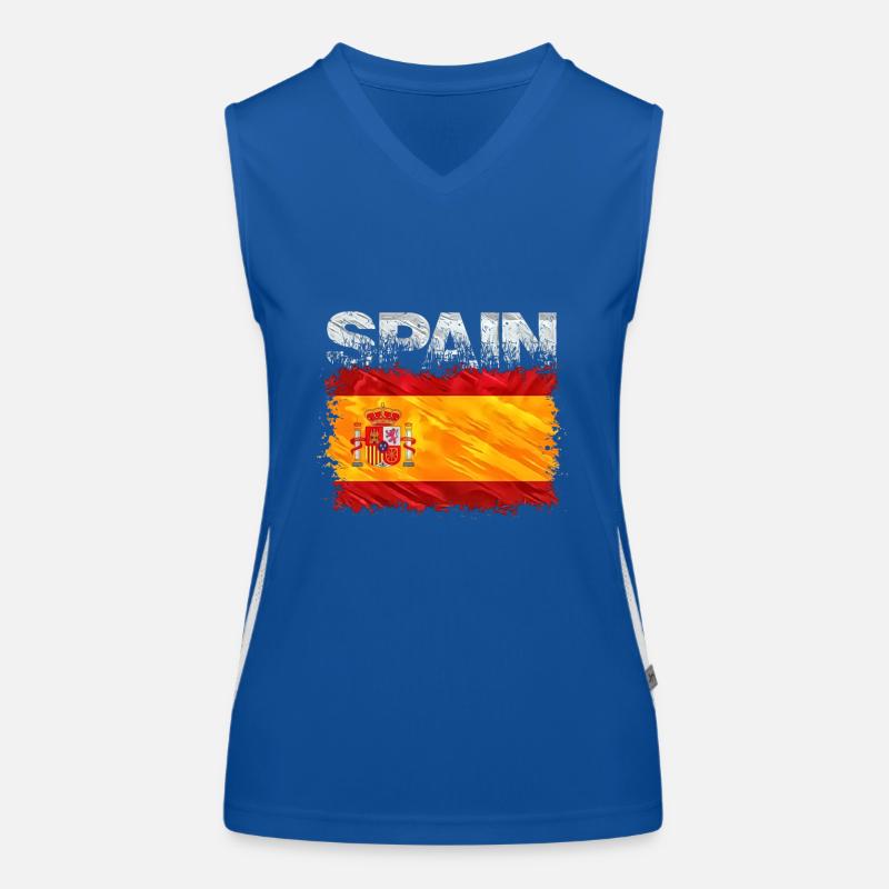Spain Women's Functional Contrast Tank Top