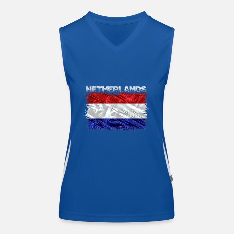 Netherlands Women's Functional Contrast Tank Top