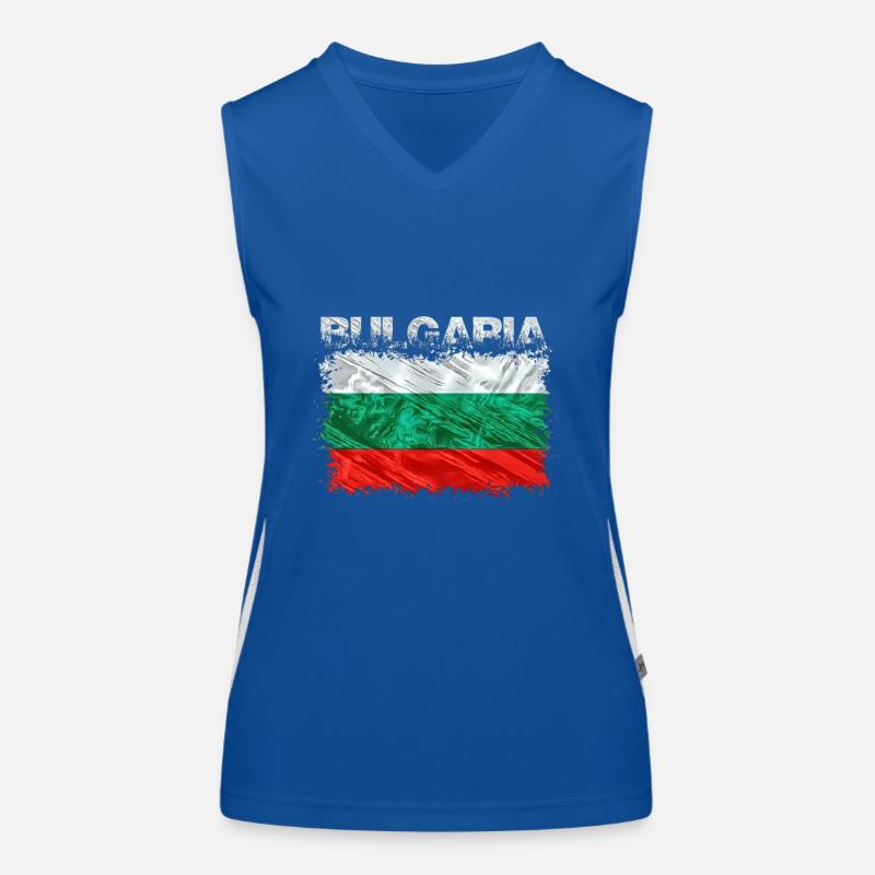 Bulgaria Women's Functional Contrast Tank Top