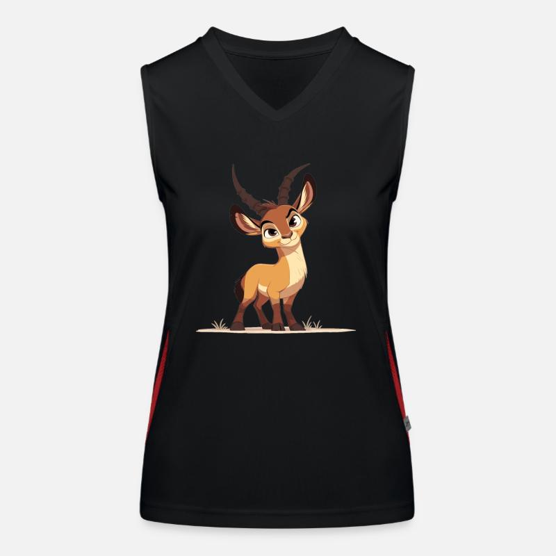 Antelope Antilopen Antilope Women's Functional Contrast Tank Top