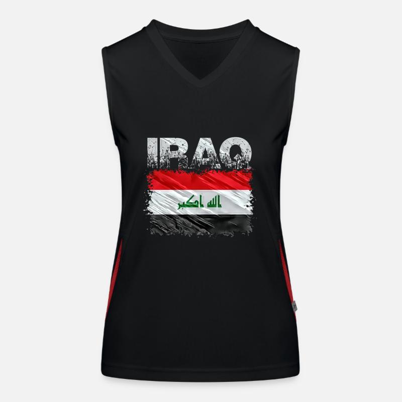 Irak Débardeur respirant contrasté Femme