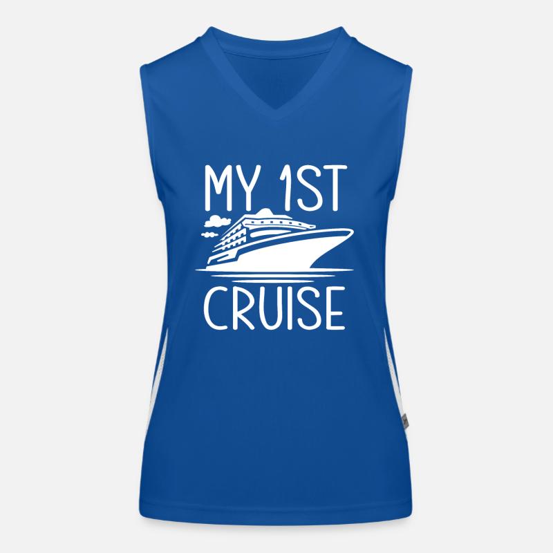 My First Cruise Experience Women's Functional Contrast Tank Top