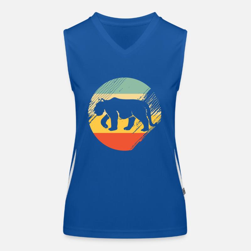 White Tiger Women's Functional Contrast Tank Top