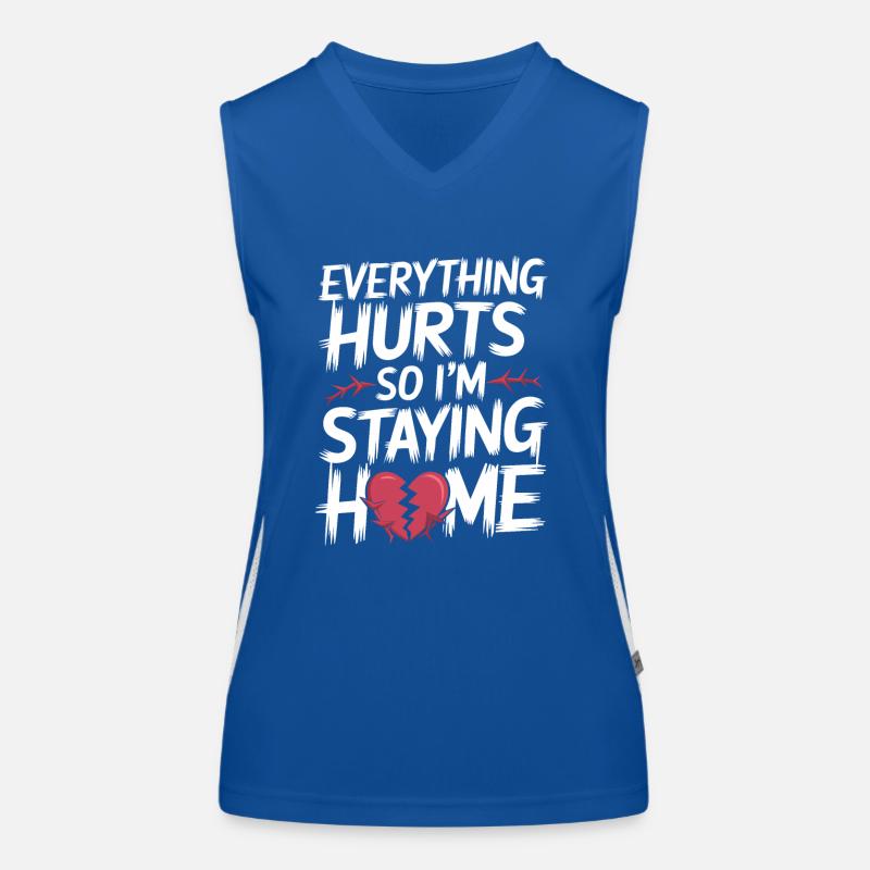 Introversion Style alternatif Émotionnel Débardeur respirant contrasté Femme