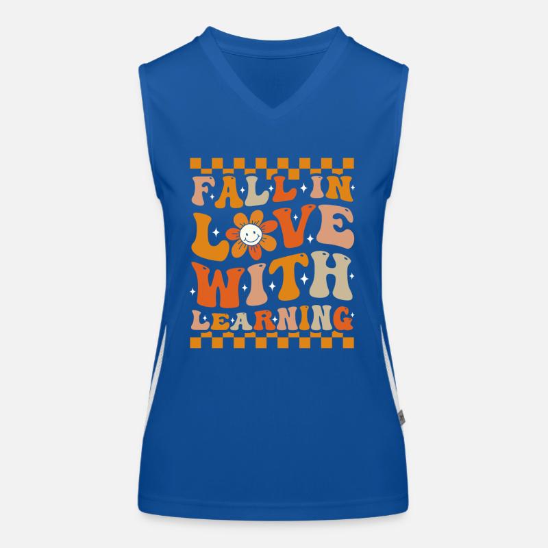 Verlieben Sie sich in Learning Groovy Fall Funktionelles Kontrast-Tank Top für Frauen