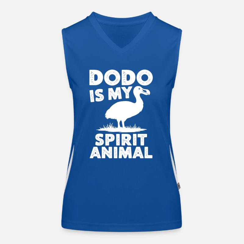 Dodo Dire Dodo Oiseau Drôle Dodo Cadeau Débardeur respirant contrasté Femme