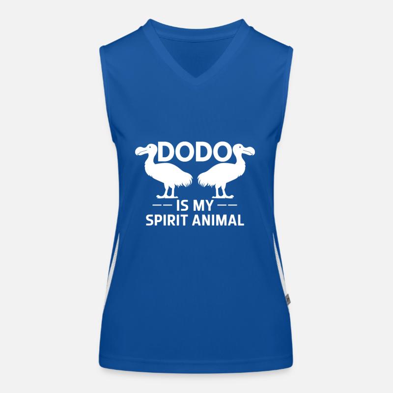 Dodo Spruch Dodo Vogel Lustiges Dodo Geschenk Funktionelles Kontrast-Tank Top für Frauen