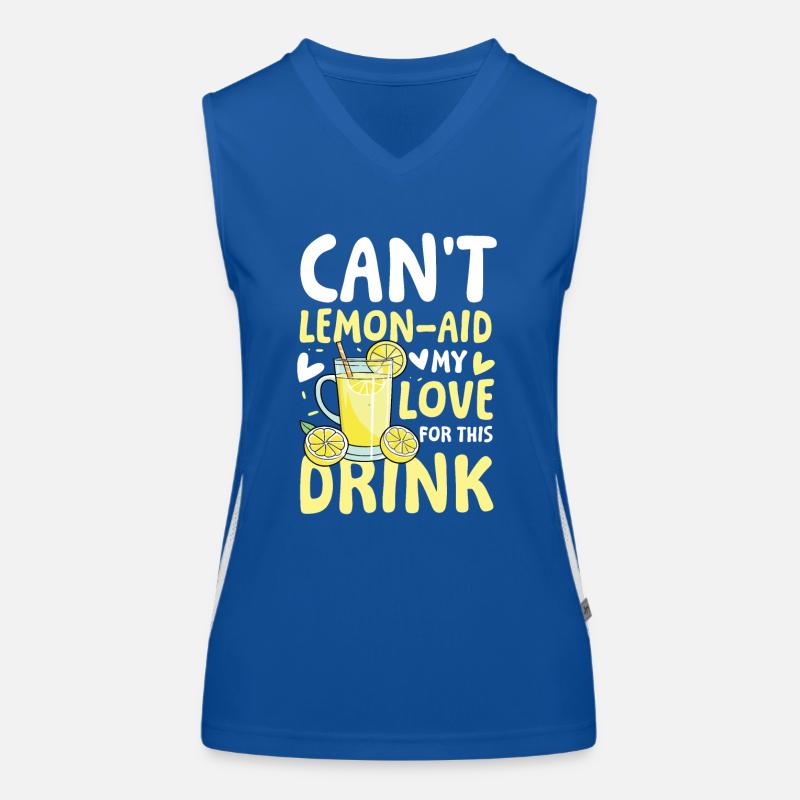 Can't lemon-aid my love for this drink Funktionelles Kontrast-Tank Top für Frauen