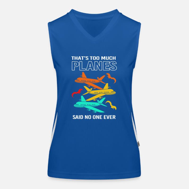 Air traffic controller Women's Functional Contrast Tank Top