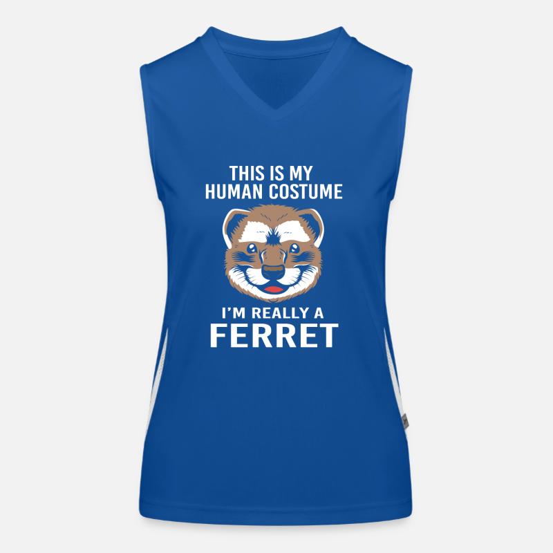 Furet Débardeur respirant contrasté Femme