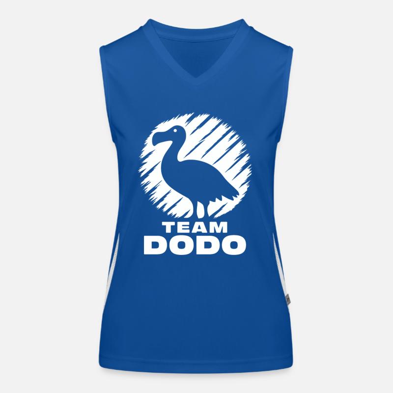 Dodo Spruch Dodo Vogel Lustiges Dodo Geschenk Funktionelles Kontrast-Tank Top für Frauen