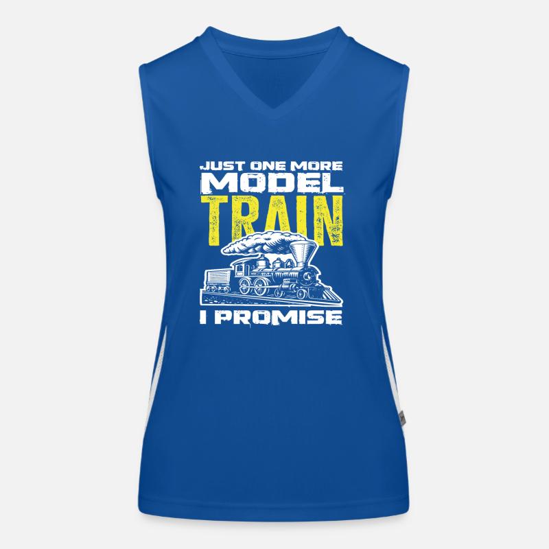 Ein Letztes Modellzug Versprochen Funktionelles Kontrast-Tank Top für Frauen