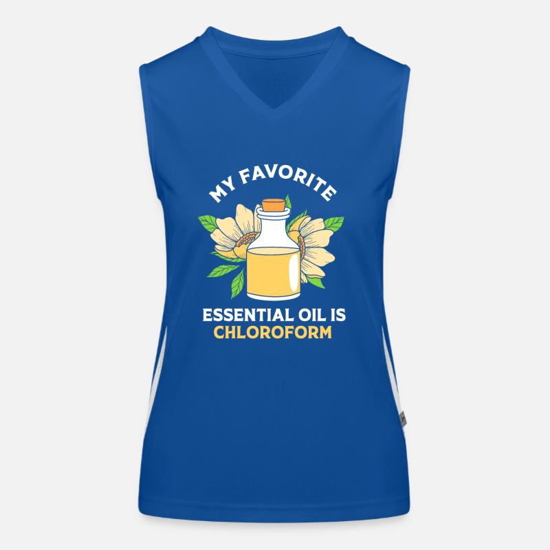 Ätherisches Öl Funktionelles Kontrast-Tank Top für Frauen