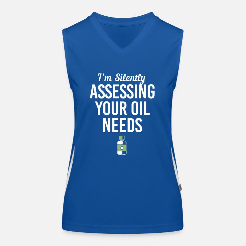 Ätherisches Öl Funktionelles Kontrast-Tank Top für Frauen