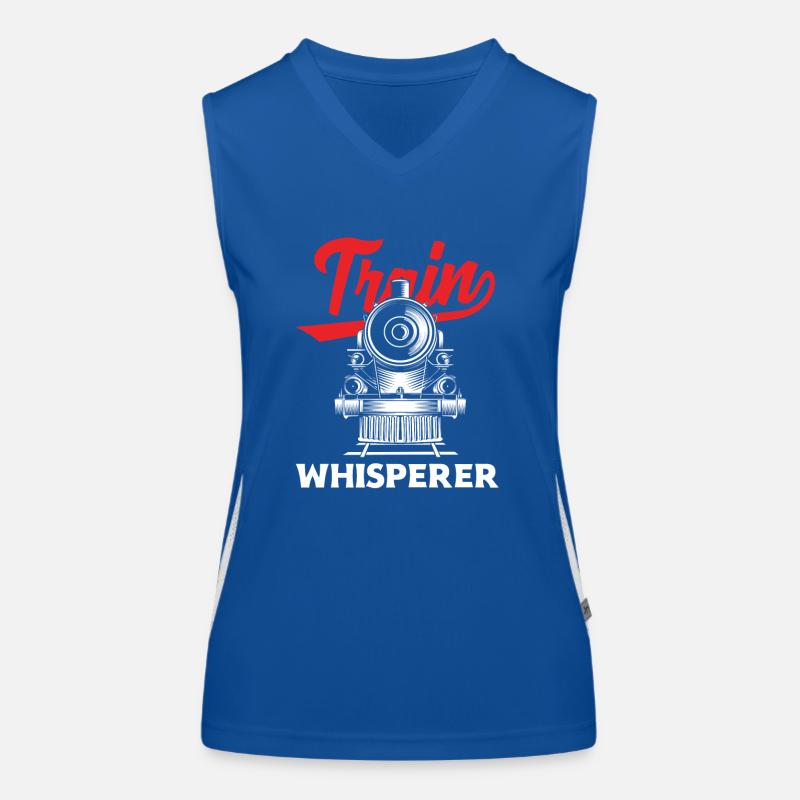 Chuchoteur de train Débardeur respirant contrasté Femme