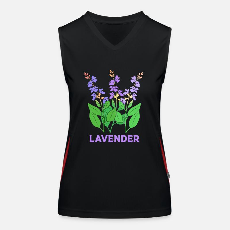 Ätherisches Öl Funktionelles Kontrast-Tank Top für Frauen