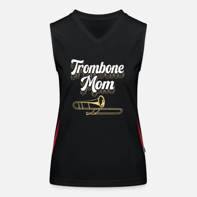 Trombone Débardeur respirant contrasté Femme