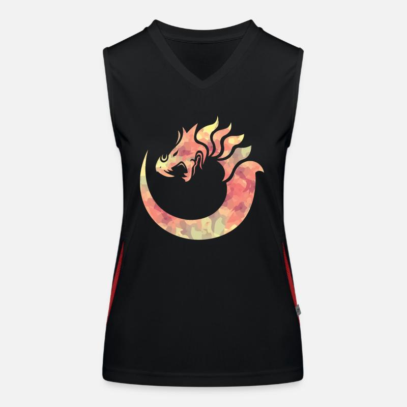 Dungeons Dragon Magic Dungeon Funktionelles Kontrast-Tank Top für Frauen