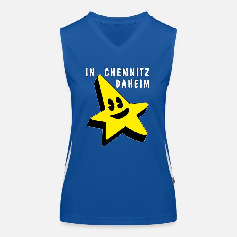 CHEZ VOUS À CHEMNITZ Débardeur respirant contrasté Femme