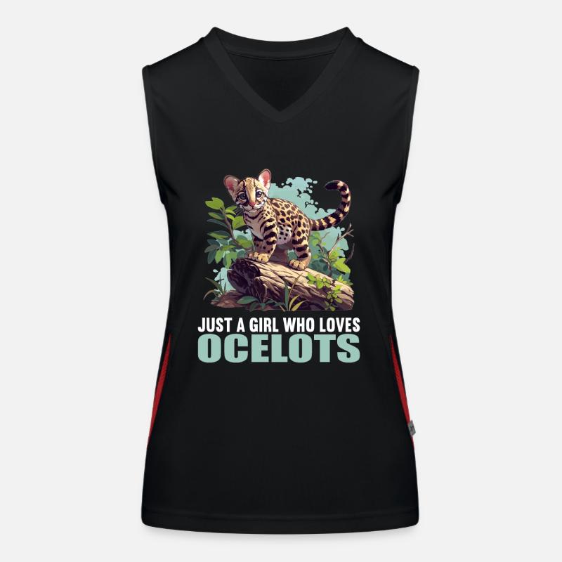 Ocelots Ocelot Débardeur respirant contrasté Femme