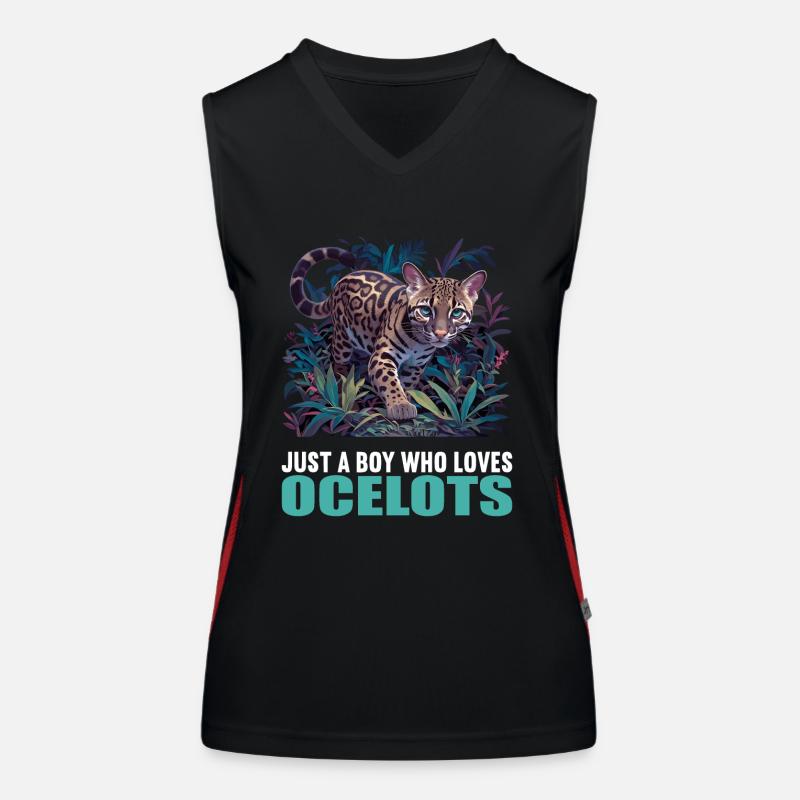 Ocelots Ocelot Débardeur respirant contrasté Femme