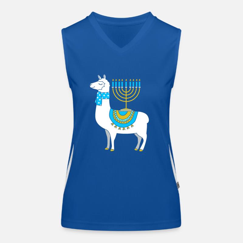 Hanoucca Débardeur respirant contrasté Femme