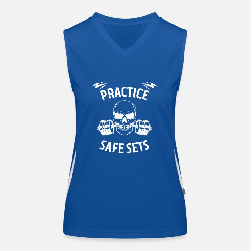 Practice Safe Sets Women's Functional Contrast Tank Top