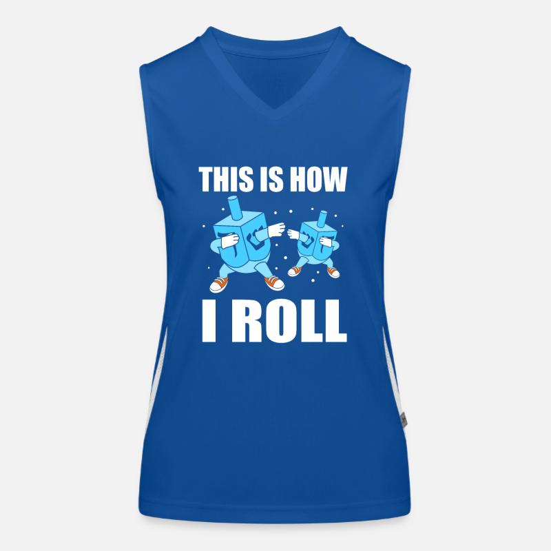 Hanoucca Débardeur respirant contrasté Femme