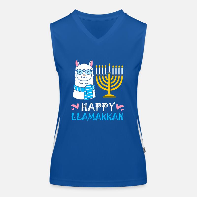 Hanukkah Women's Functional Contrast Tank Top