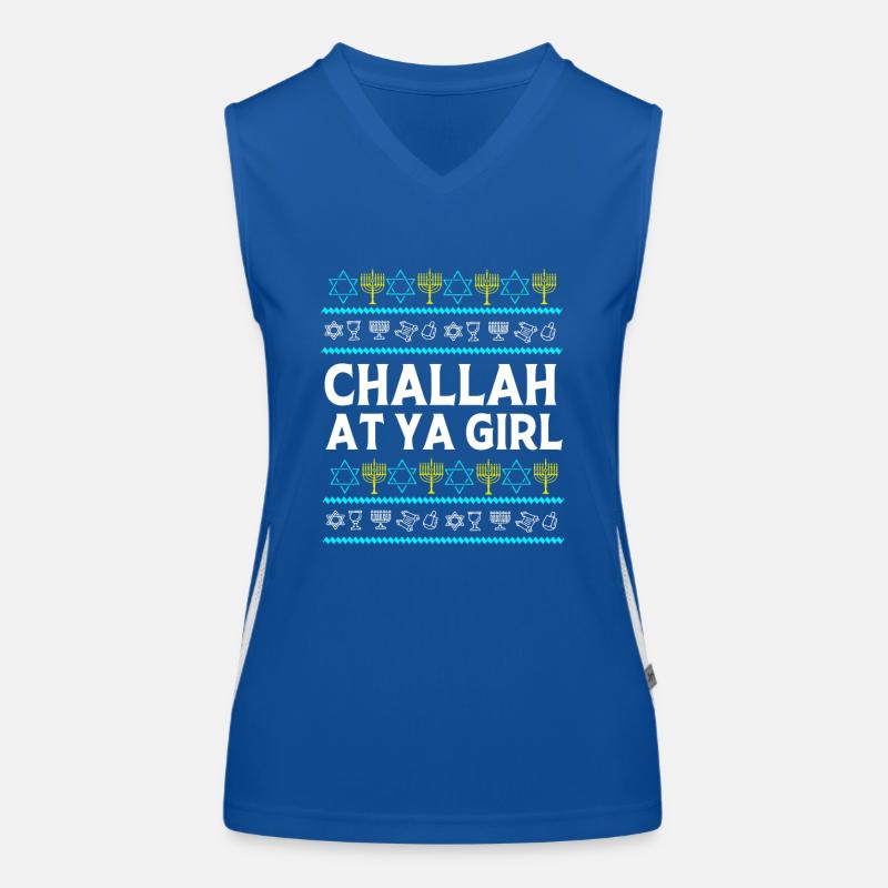 Hanoucca Débardeur respirant contrasté Femme