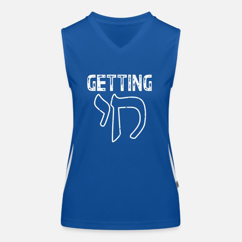 Hanoucca Débardeur respirant contrasté Femme