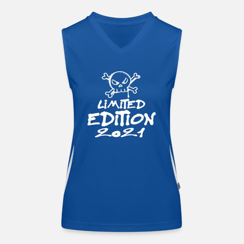 Edition Limitée 2021 Anniversaire 2021 Naissance Débardeur respirant contrasté Femme