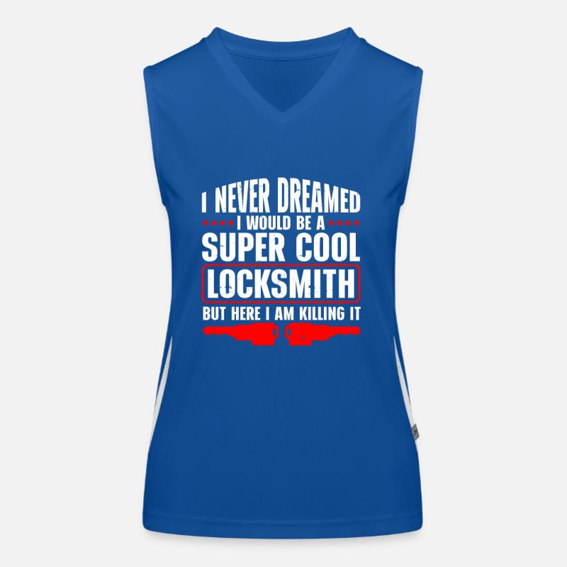 Locksmith Lockpicking Lockpicker Funktionelles Kontrast-Tank Top für Frauen