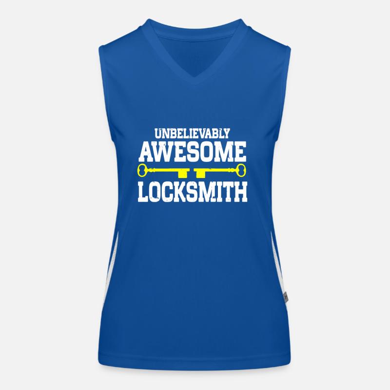 Locksmith Lockpicking Lockpicker Funktionelles Kontrast-Tank Top für Frauen