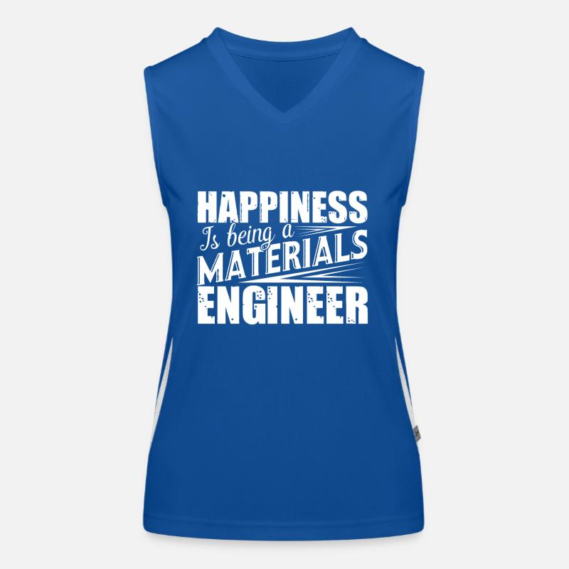 Materials Engineer Being A Materials Engineer Women's Functional Contrast Tank Top