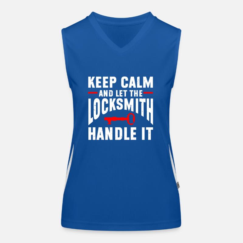 Locksmith Lockpicking Lockpicker Funktionelles Kontrast-Tank Top für Frauen
