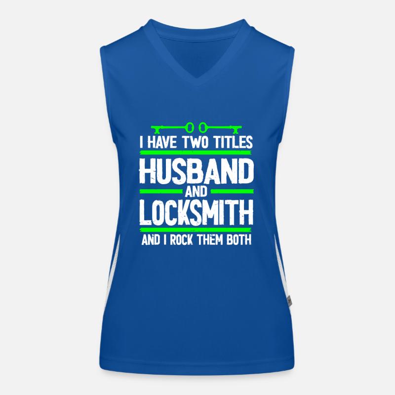 Locksmith Lockpicking Lockpicker Funktionelles Kontrast-Tank Top für Frauen