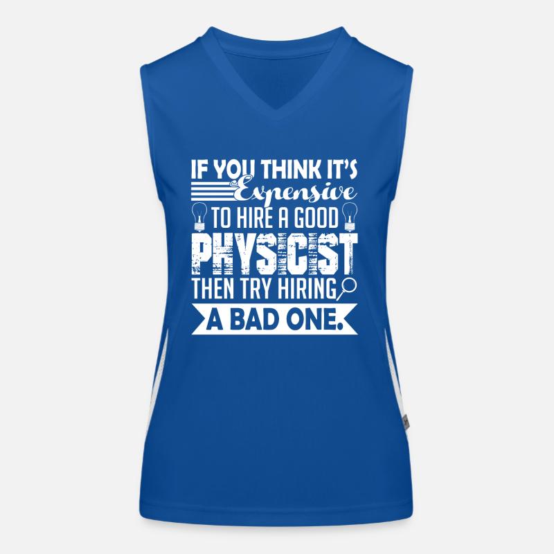 Physicist Good Physicist Women's Functional Contrast Tank Top
