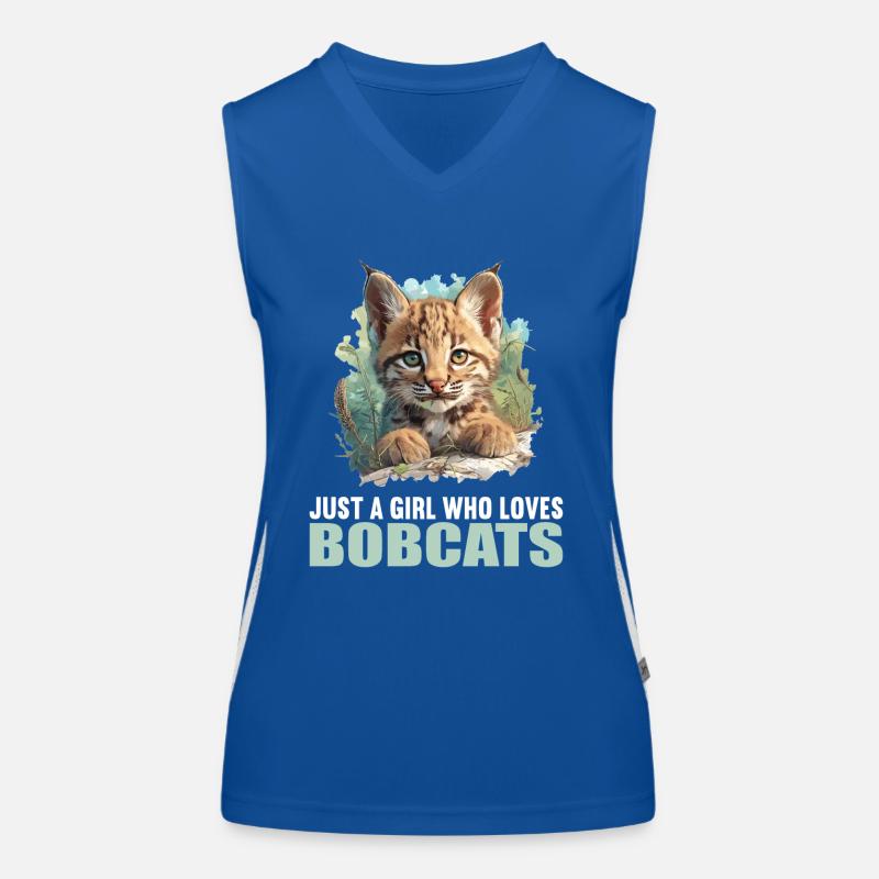 Bobcats Rotluchse Rotluchs Luchs Funktionelles Kontrast-Tank Top für Frauen
