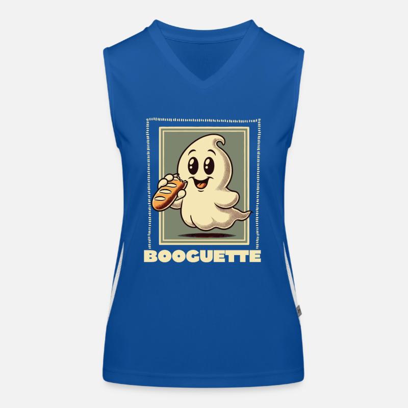 Ghost Baguette Lover Boogette Women's Functional Contrast Tank Top
