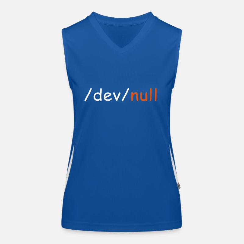 dev null Funktionelles Kontrast-Tank Top für Frauen