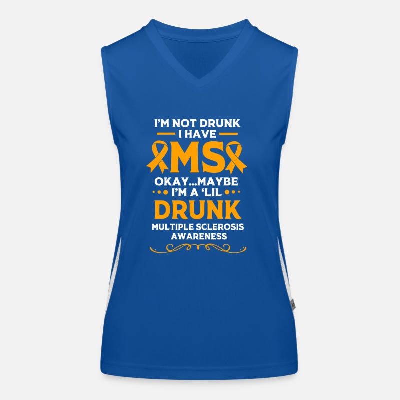 Multiple Sclerosis MS Women's Functional Contrast Tank Top